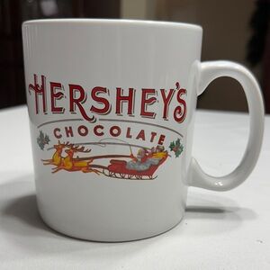 Hersheys Jumbo ceramic Christmas mug. 32oz.